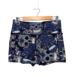 Constantly Varied Gear Paisley Skull Printed Bike Short - M